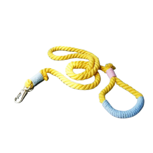 Luxury Hand-Woven Cotton Pet Lead