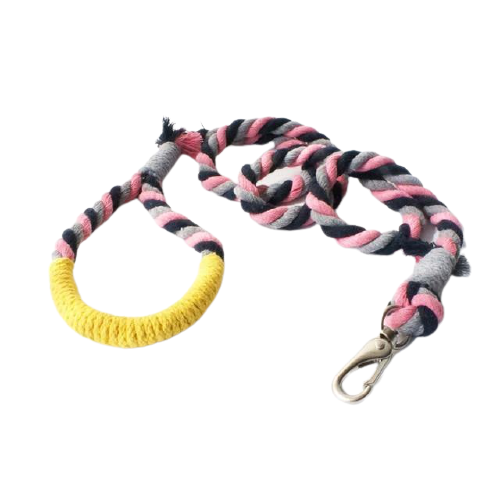 Luxury Hand-Woven Cotton Pet Lead