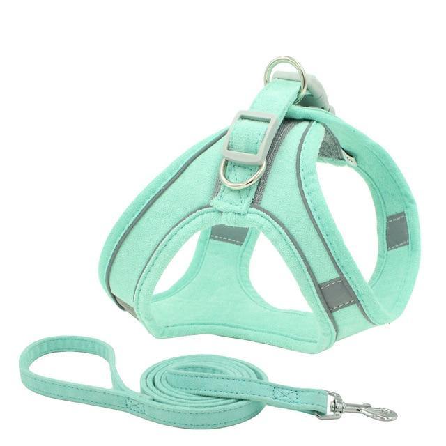 Reflective Leash With Dog Harness - Bark ¡®n¡¯ Paws