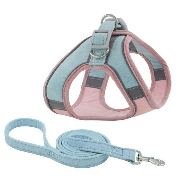 Reflective Leash With Dog Harness - Bark ¡®n¡¯ Paws