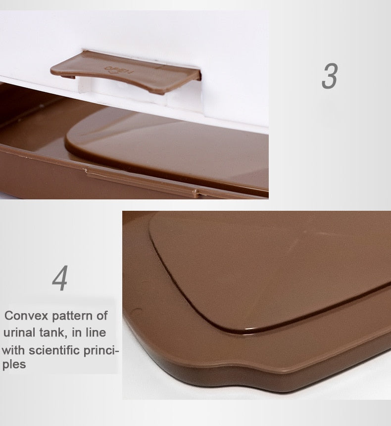 Portable Double Layer Dog Potty