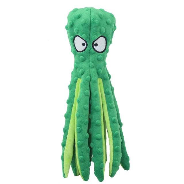 Interactive Octopus Chewy Dog Toy