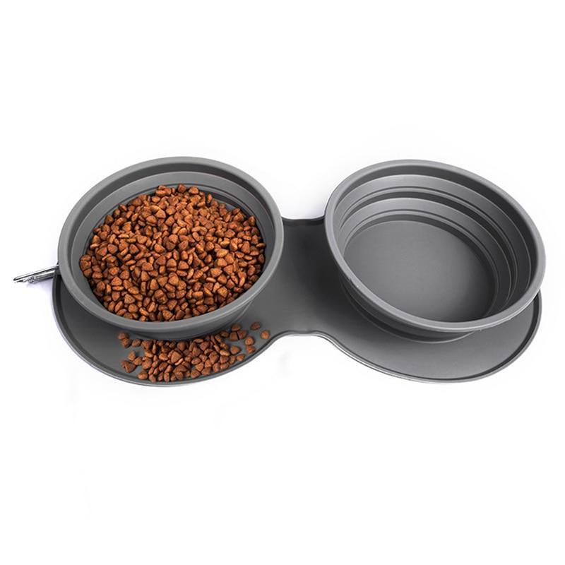 Collapsible Dog Bowl Slow Feeder - Bark ‘n’ Paws