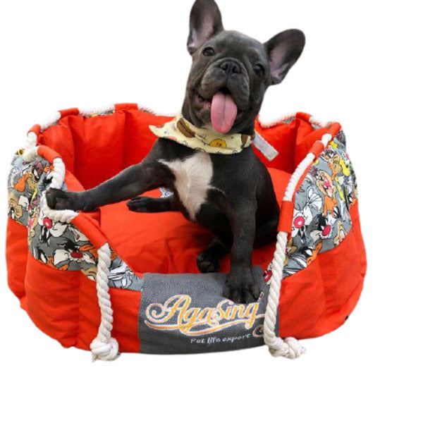 Four Seasons Winter Luxury Dog Bed