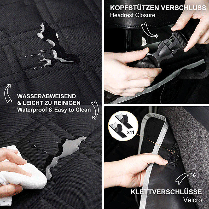 Comfortable Waterproof Car Backseat Cover