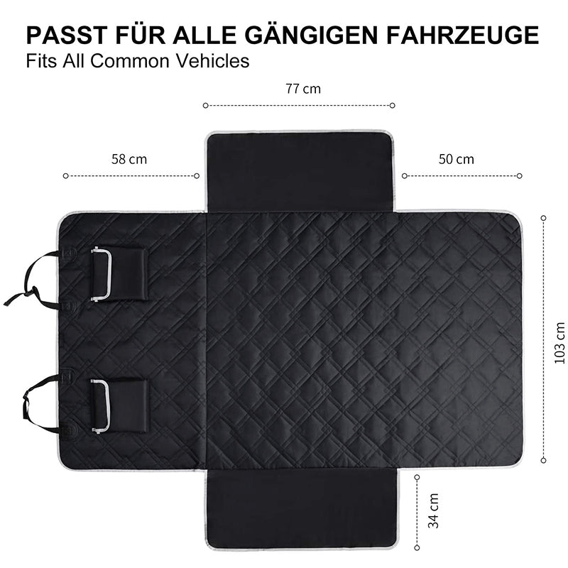 Comfortable Waterproof Car Backseat Cover