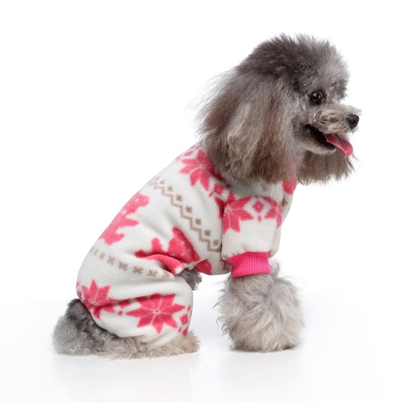 Snowflake Soft Fleece Coat