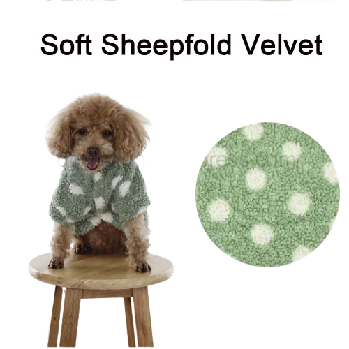 Polka Dot Cashmere Dog Sweater