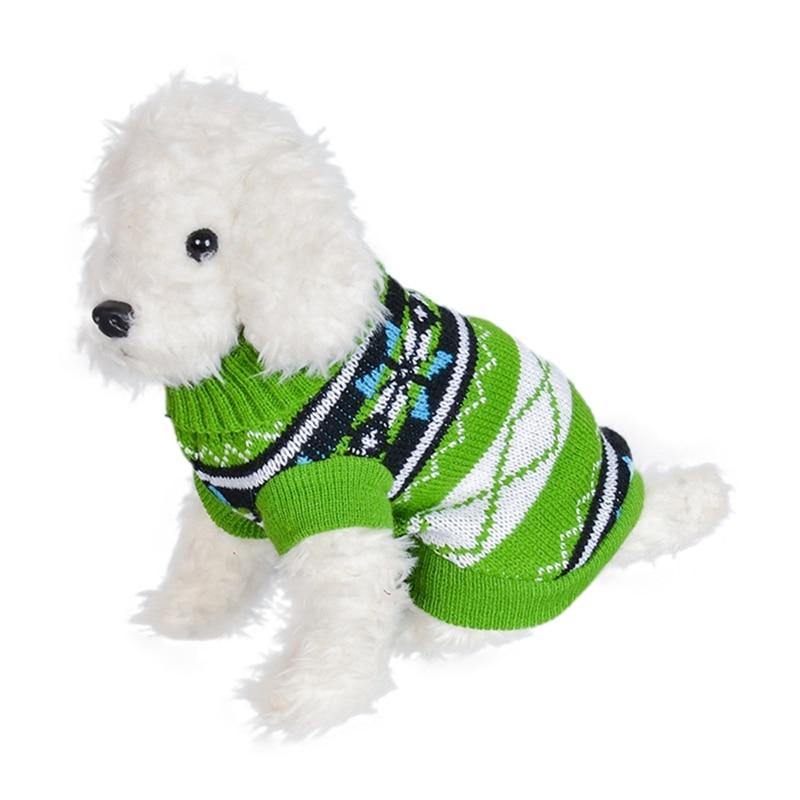 Classic Geometric Plaid Dog Coat - Bark ‘n’ Paws