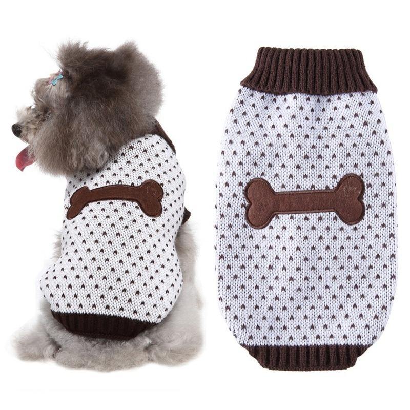 Cartoon Puppy Winter Sweater - Bark ‘n’ Paws