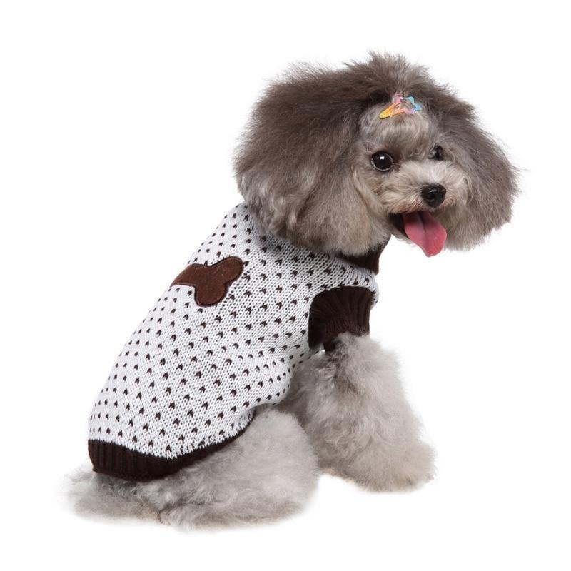 Cartoon Puppy Winter Sweater - Bark ‘n’ Paws