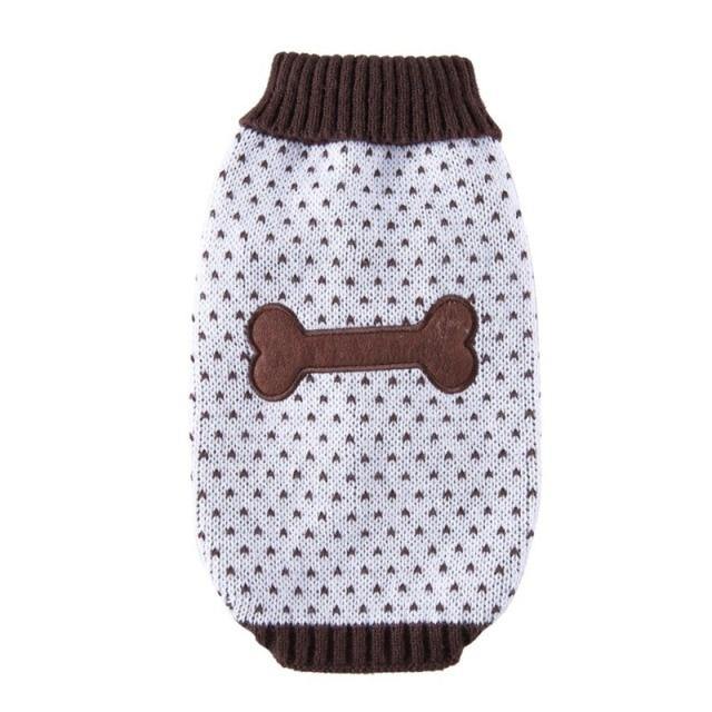 Cartoon Puppy Winter Sweater - Bark ‘n’ Paws