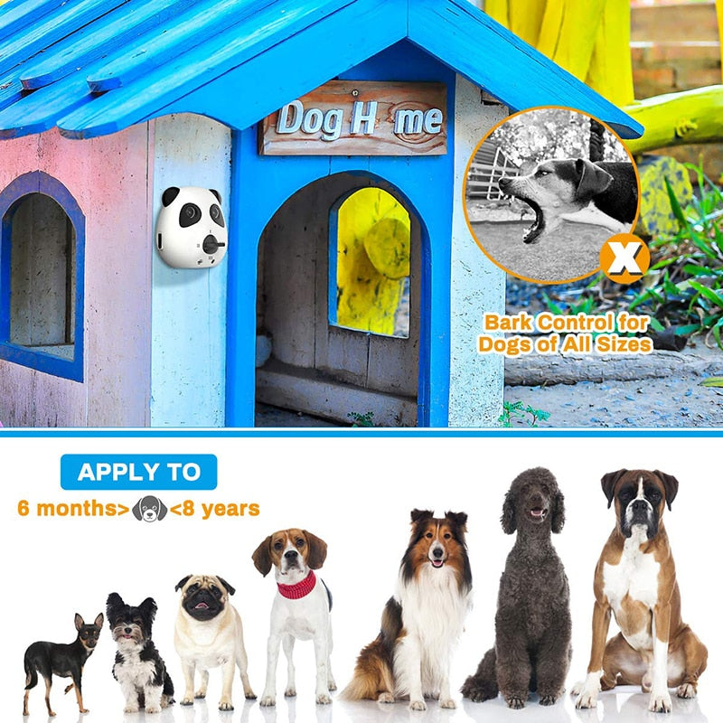 Panda Bear Ultrasonic Dog Anti Barking Device