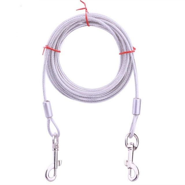 Steel Wire Pet Dual Leashes