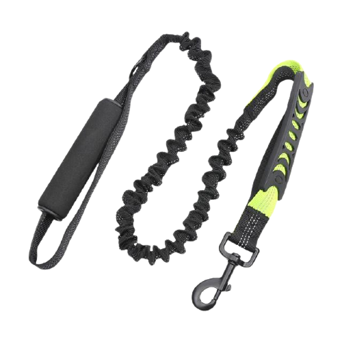 Reflective Two Padded Handle Dog Leash