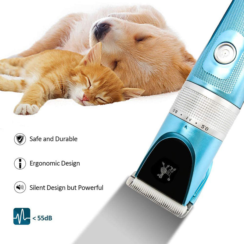 Powerful Cordless Dog Hair Trimmer