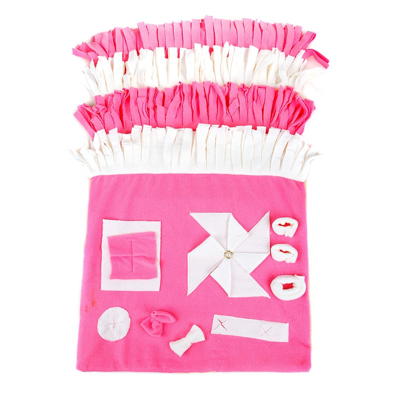 Flannel Dog Snuffle Mat