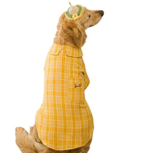 Summer Plaid Leisure Dog Shirts - Bark ‘n’ Paws