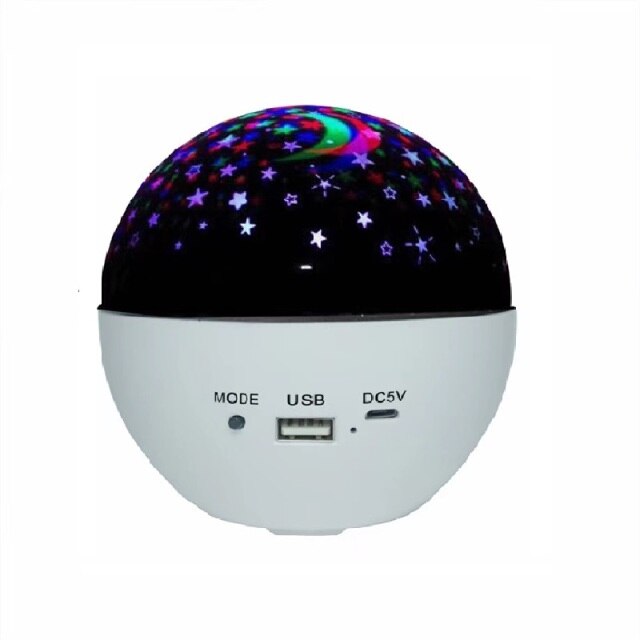 Star Moon Galaxy Night Light Projector