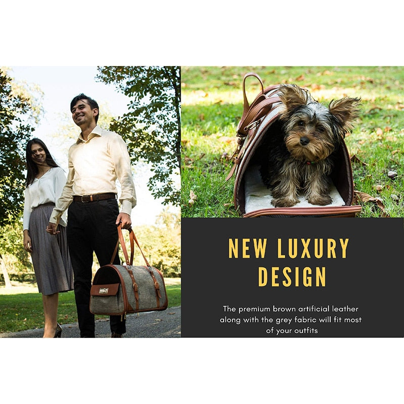 Luxury Premium Dog Carrier Bag