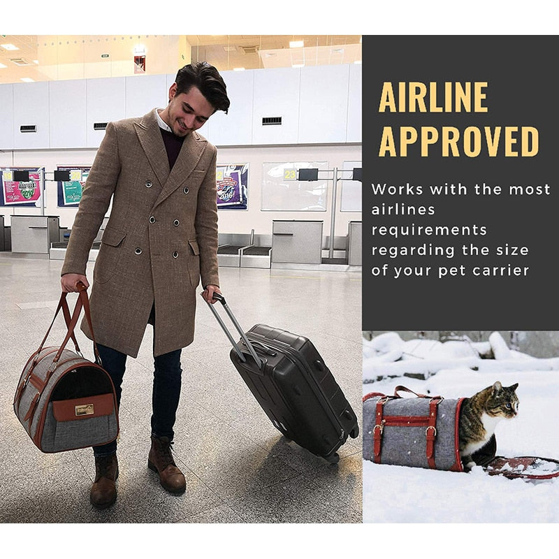 Luxury Premium Dog Carrier Bag