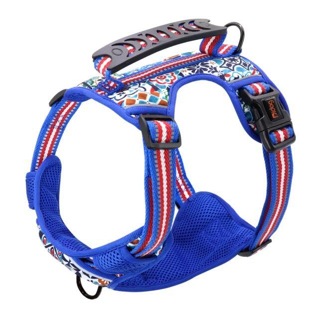Breathable French Bulldog Harness Vest - Bark ‘n’ Paws