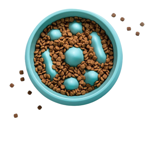 Portable Slow Feeder Dog Bowl