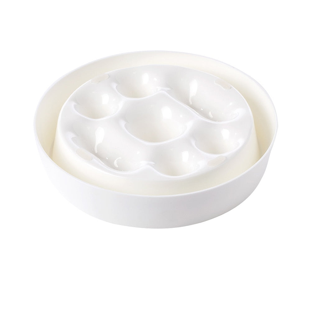 Portable Slow Feeder Dog Bowl