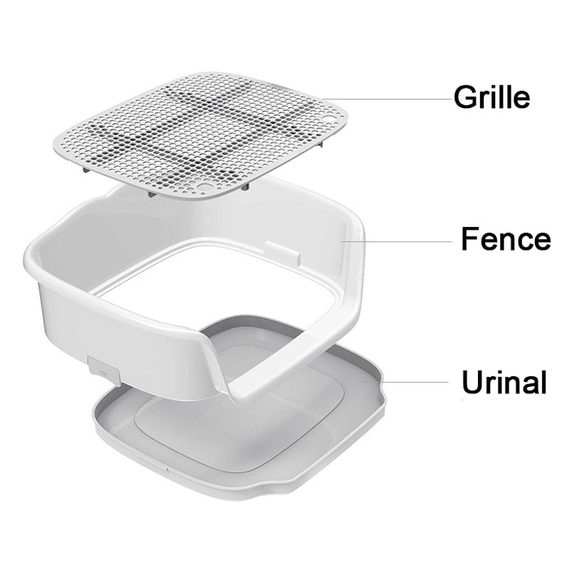 Portable Double Layer Dog Potty