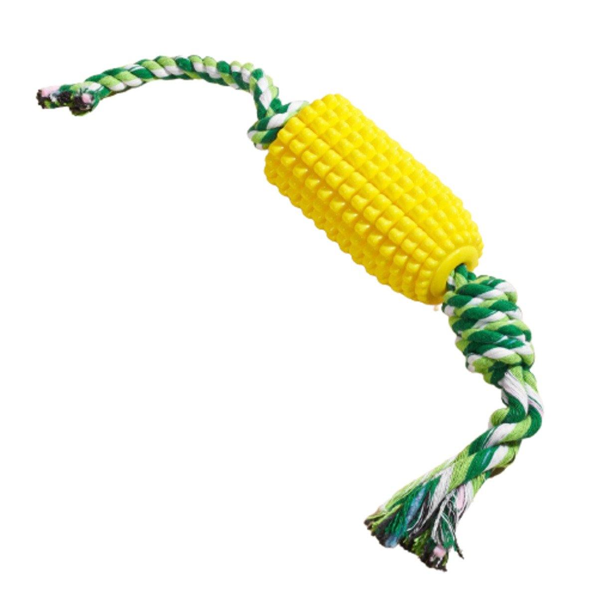 Tough Sweetcorn Dog Chew Toys - Bark ‘n’ Paws