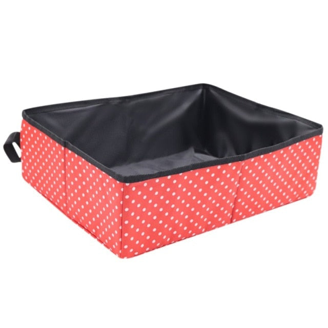 Outdoor Foldable Cat Litter Box