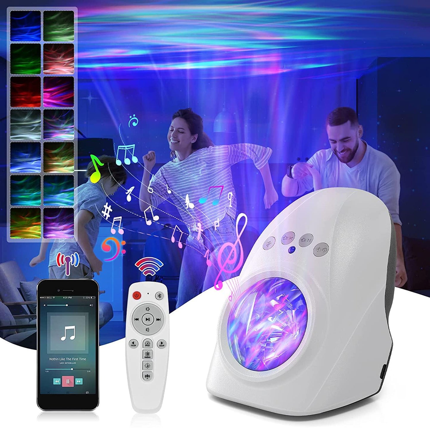 Aurora Starry Sky Night Projector - Bark ‘n’ Paws