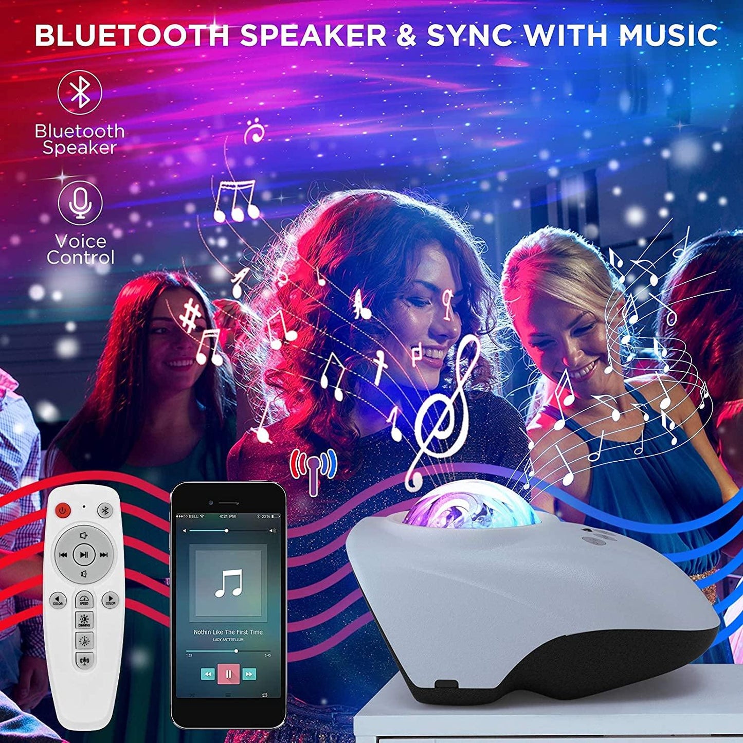 Aurora Starry Sky Night Projector - Bark ‘n’ Paws