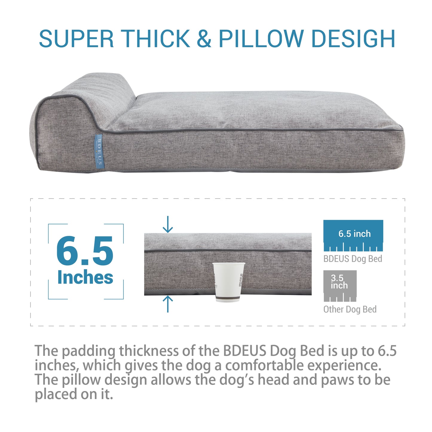 Orthopedic Dog Sofa Couch