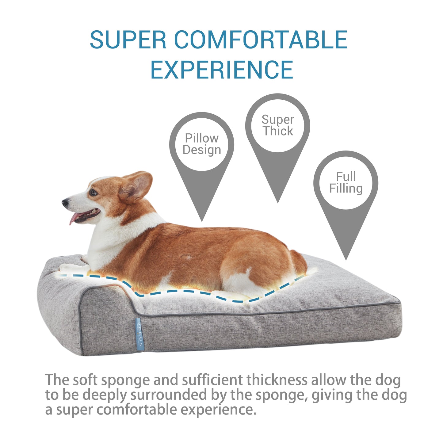 Orthopedic Dog Sofa Couch