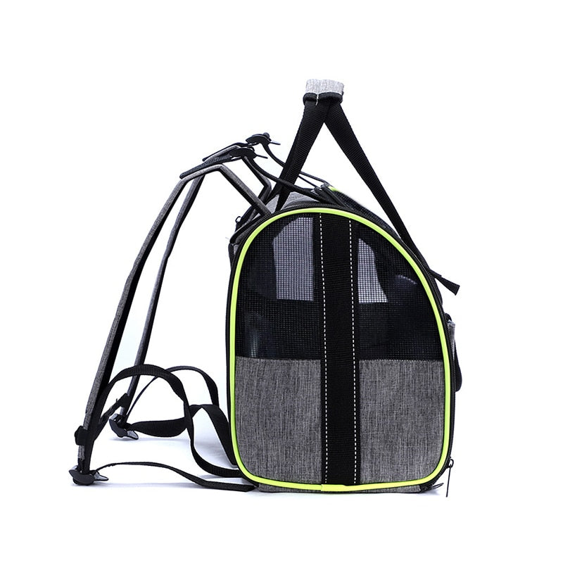 Sturdy Reflective Foldable Dog Carrier
