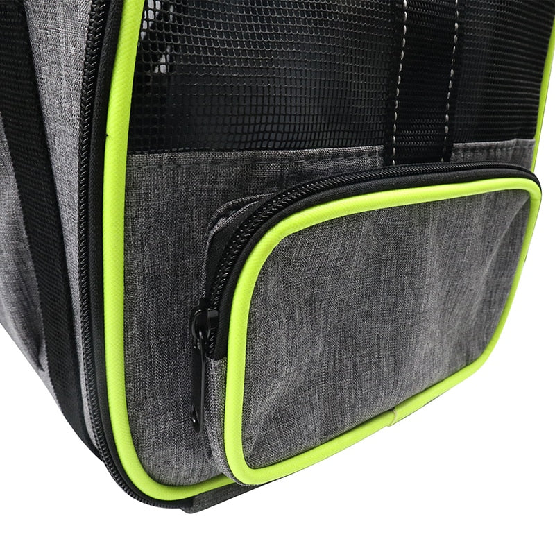 Sturdy Reflective Foldable Dog Carrier