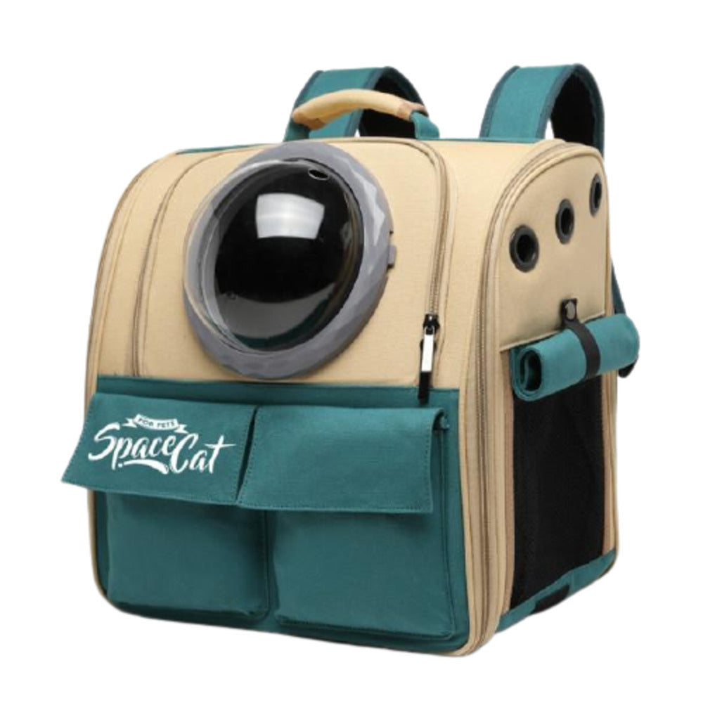 Outdoor Dog Canvas Backpack
