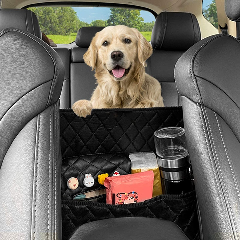 Dog Car Barrier Back Seat Organizer