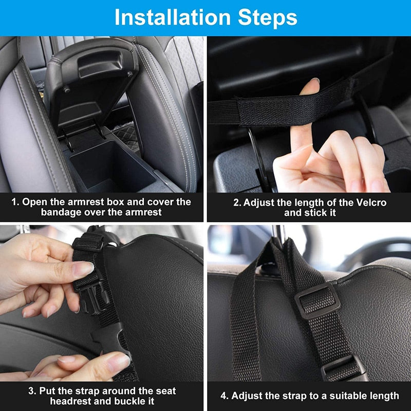 Dog Car Barrier Back Seat Organizer