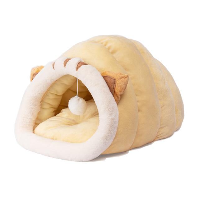 Deep Sleep Calming Cozy Cat Bed - Bark ‘n’ Paws