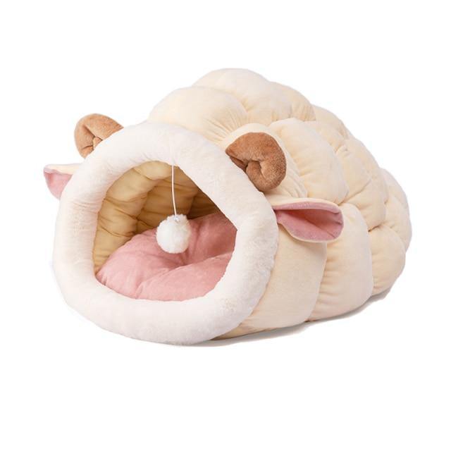 Deep Sleep Calming Cozy Cat Bed - Bark ‘n’ Paws
