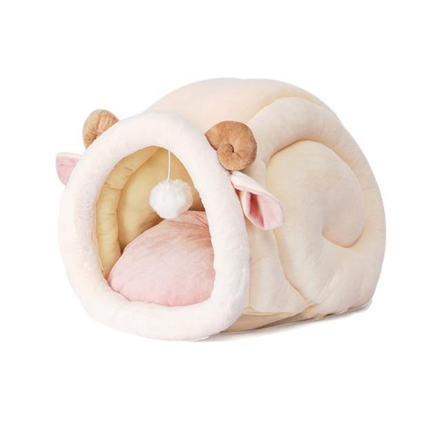 Deep Sleep Calming Cozy Cat Bed - Bark ‘n’ Paws