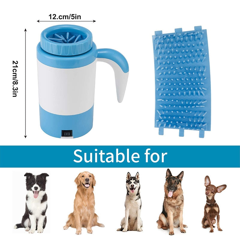 Automatic Silicone Dog Paw Cleaner