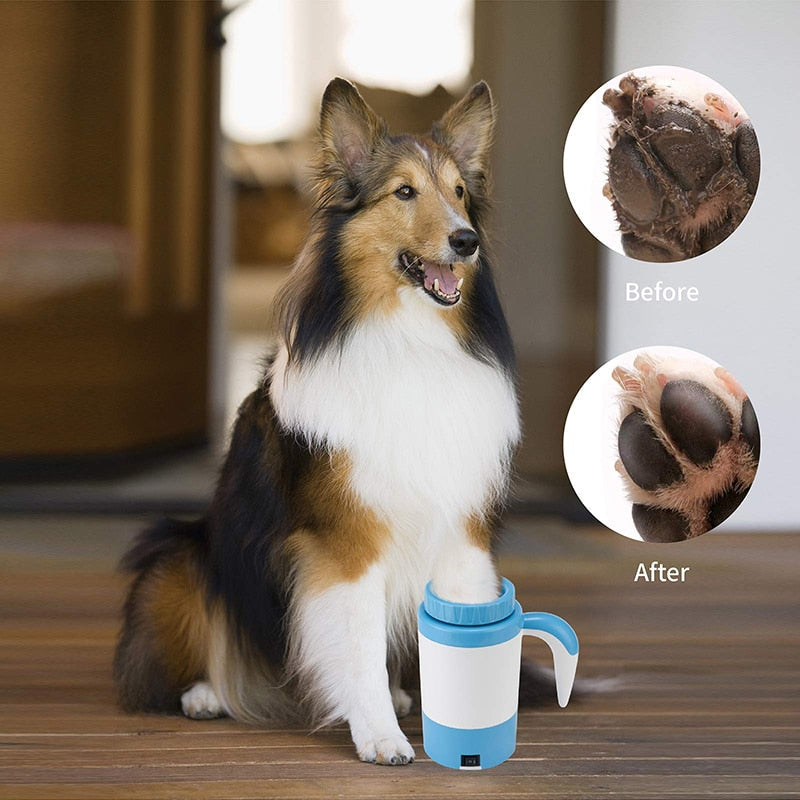 Automatic Silicone Dog Paw Cleaner