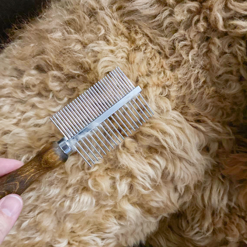 Double Sided Stainless Steel Dog Comb