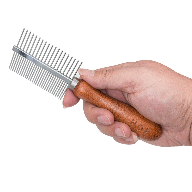 Double Sided Stainless Steel Dog Comb