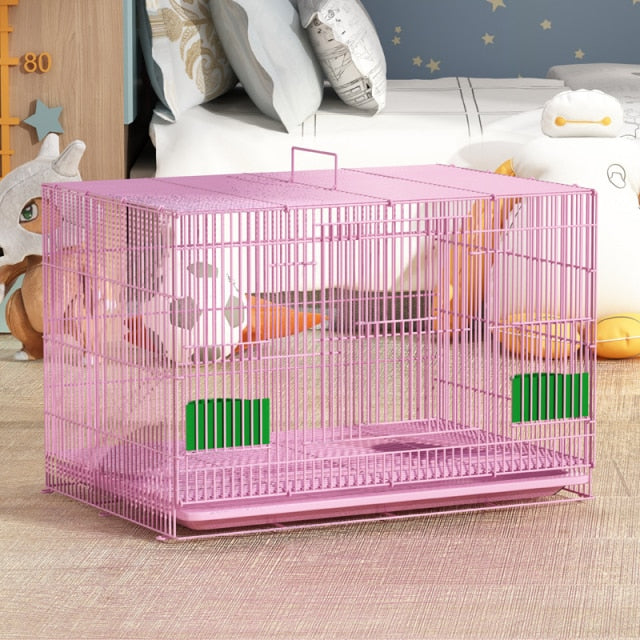 Metal Crates Double Door Pet Kennel