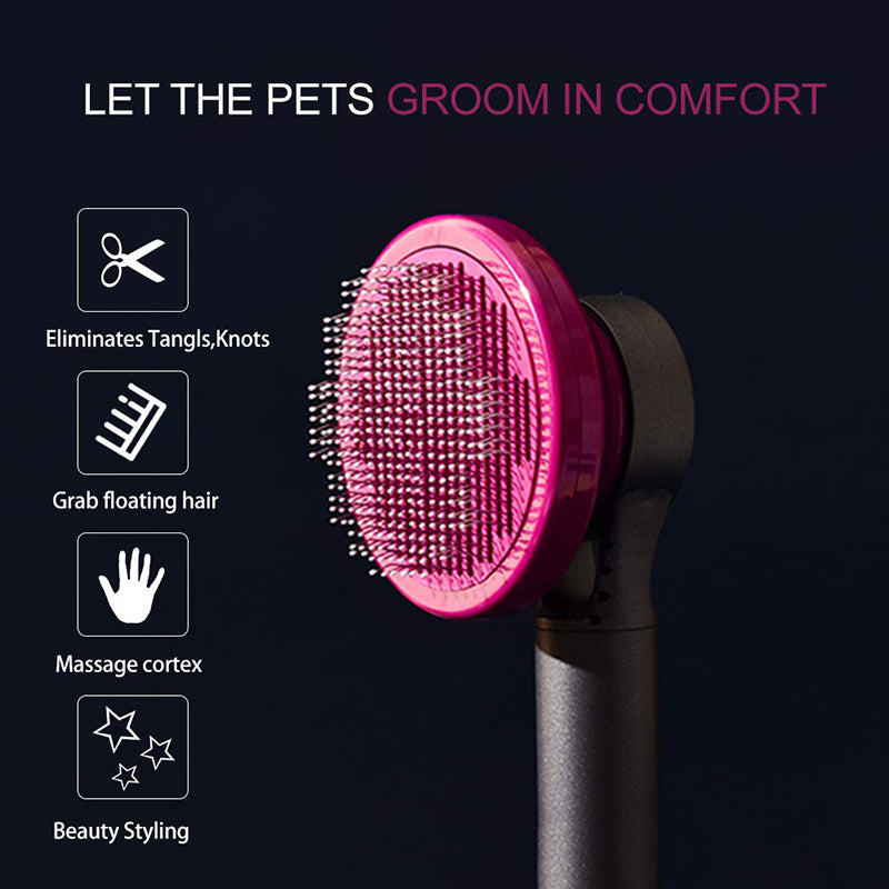 Self Cleaning Slicker Dog Shedding Brush