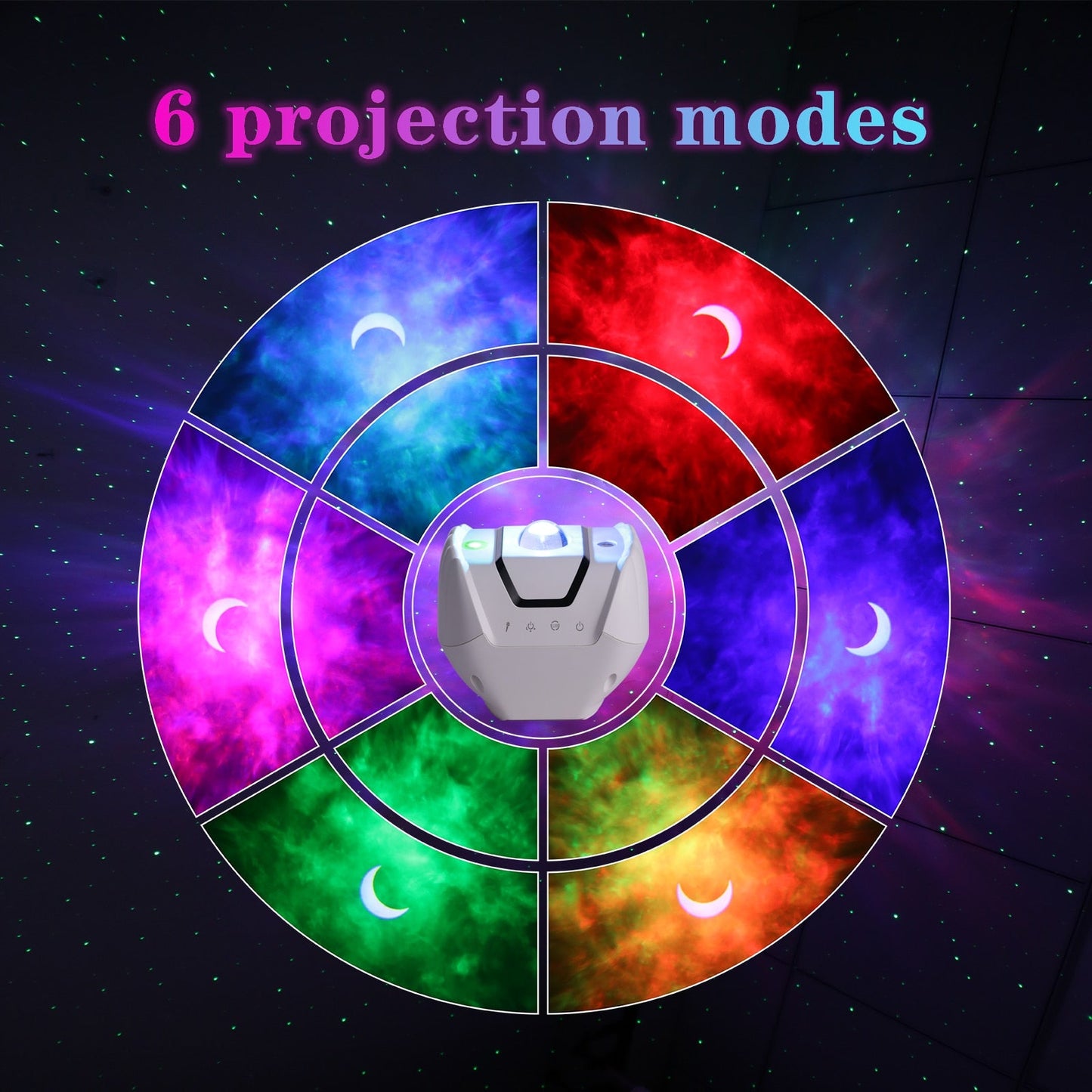 Smart Wifi App Star Galaxy Projector